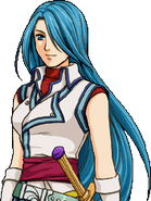 Lucia's portrait in Path of Radiance.