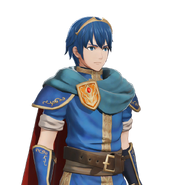 Marth's portrait from Warriors.