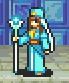 Elen as a Bishop in The Binding Blade.