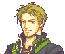 Lloyd's portrait in Fire Emblem: The Blazing Blade.