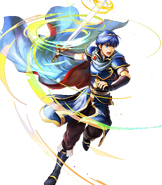 Artwork of Marth from Fire Emblem Heroes by Sachiko Wada.