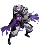 Artwork of Resplendent Male Robin from Fire Emblem Heroes by Kuniharu Komiya.