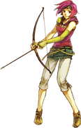 Neimi's artwork from Fire Emblem: The Sacred Stones.