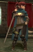 Anna's battle model as a Thief in Awakening.