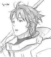 Sketch of Stahl from Yusuke Kozaki's twitter.