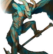 Generic class portrait of a Deathgoyle from Echoes: Shadows of Valentia.