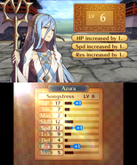 A level up Stats in Fates.