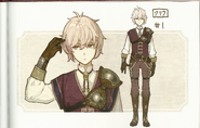 Concept artwork of Kliff from Echoes: Shadows of Valentia.