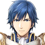 Chrom (Knight Exalt)'s portrait from Heroes.