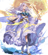 Artwork of Resplendent Julia from Fire Emblem Heroes kanasebench.