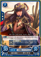 Tharja as a Dark Mage in the Cipher Trading Card Game.