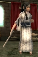 Yukata female Swordmasters wear during the episode (Say'ri).