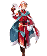 Artwork of Silver Saint Artur in Fire Emblem Heroes by tobi.