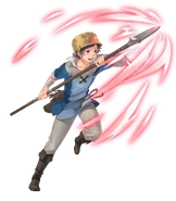 Artwork de Donnel de Fire Emblem Heroes por Okaya.