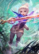 Artwork of Female Kana in Fire Emblem 0 (Cipher) by lack