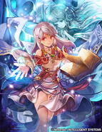 Artwork of Micaiah in Fire Emblem 0 (Cipher) by Niji.