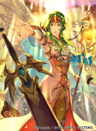 Artwork of Elincia in Fire Emblem 0 (Cipher) by Rika Suzuki.