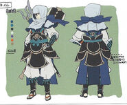 Concept artwork of a male Master of Arms from Fates