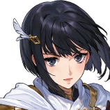 Resplendent Olwen's Portrait in Heroes.