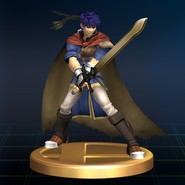 Ike's Classic Trophy from Super Smash Bros. Brawl.