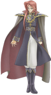 Official artwork of Julius from Fire Emblem TREASURE.