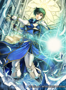 Artwork of Ced in Fire Emblem 0 (Cipher) by Tomohide Takaya.