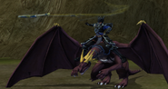 Gromell's battle model as a Wyvern Lord in Path of Radiance.