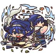 Lucina and Chrom from the Fire Emblem Heroes guide.