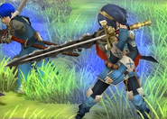 Marth wielding Mercurius in Awakening.