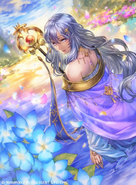 Artwork of Deirdre in Fire Emblem 0 Cipher by Ayaka Kato.