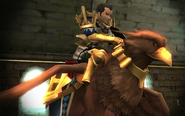 Brady as a Griffon Rider in Awakening.