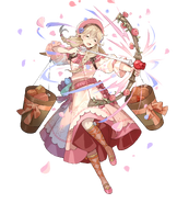 Artwork of Drawn Heartstring Faye from Fire Emblem Heroes by Tobi.