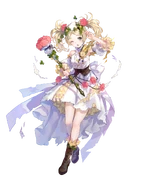 Artwork of Lissa as the Sweet Celebrant from Fire Emblem Heroes by Fuzichoco.