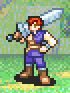 Sprite de Raven como mercenario