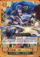 Sigurd as a Knight Lord in Fire Emblem 0 (Cipher).