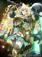 Artwork of Charlotte as a Hero by daigoman in Fire Emblem 0 (Cipher).