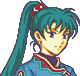 Lyn's portrait in The Blazing Blade