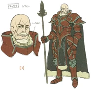 Concept artwork of Massena from Echoes: Shadows of Valentia.