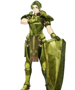 Arte oficial de Forsyth de Fire Emblem Heroes por Sainosuke.