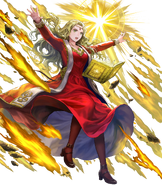 Artwork of Guinivere from Fire Emblem Heroes by Asatani Tomoyo.