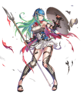 Artwork of Resplendent Nephenee from Fire Emblem Heroes.