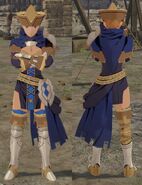 A female Sniper in Fire Emblem Warriors Three Hopes