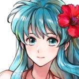 Portrait of Summer Eirika from Heroes.