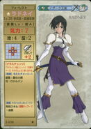 Creidne, as she appears in the third series of the TCG as a Level 20 Hero.