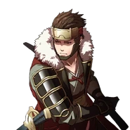 AwakeningSwordmasterPortrait.png (39 KB) Generic class portrait of a male Swordmaster from Awakening.