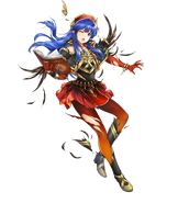 Resplendent Lilina as she appears in Fire Emblem Heroes by Kotaro Yamada.