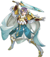 Artwork of Hríd from Fire Emblem Heroes by Maeshima Shigeki.