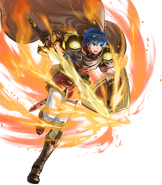 Artwork of Brave Marth from Fire Emblem Heroes by Kita Senri.