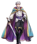 Artwork of Brave Male Robin from Heroes by Wada Sachiko.