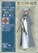 Julia, as she appears in the first series of the TCG as a Level 10 Shaman.